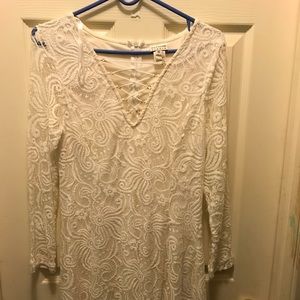 White dress